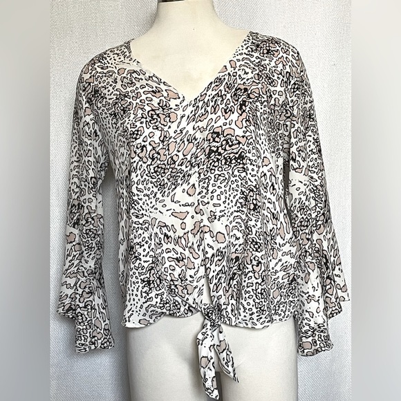 Veronica M animal print blouse - Picture 1 of 5